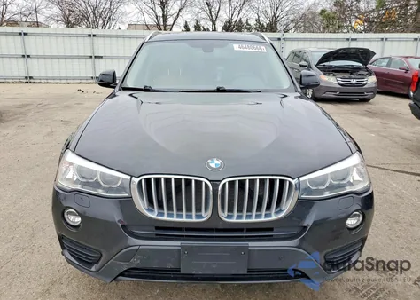 2015 BMW X3 xDrive28I from USA, damaged, VIN 5UXWX9C5XF0D45077
